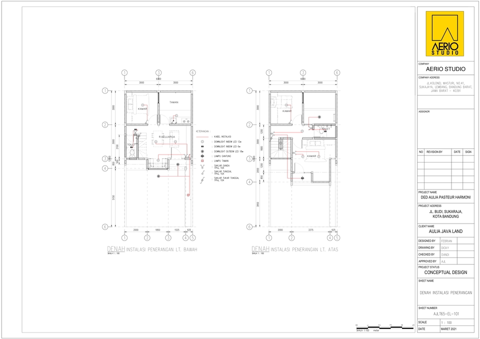 CAD Drawing - Drafter Gambar Kerja DED - 4