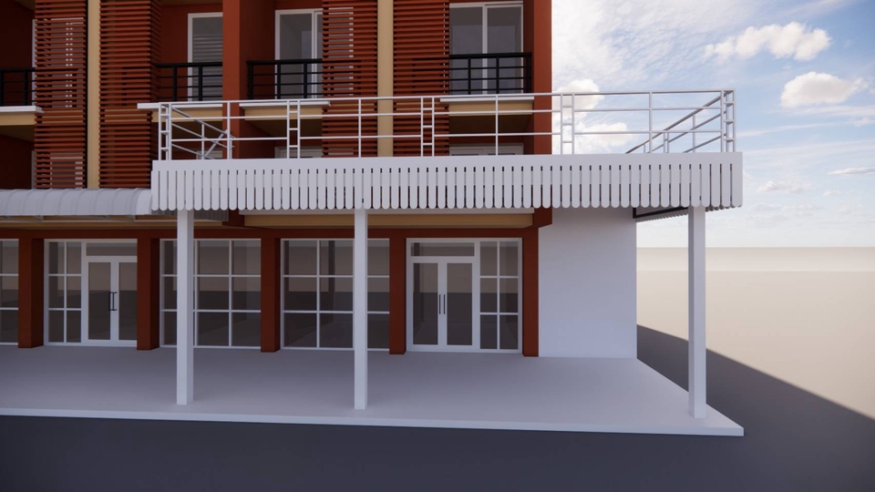 3D Perspective - รับขึ้นโมเดล 3D Perspective สถาปัตยกรรม/ บ้านพัก อาคาร และอื่นๆ - 4