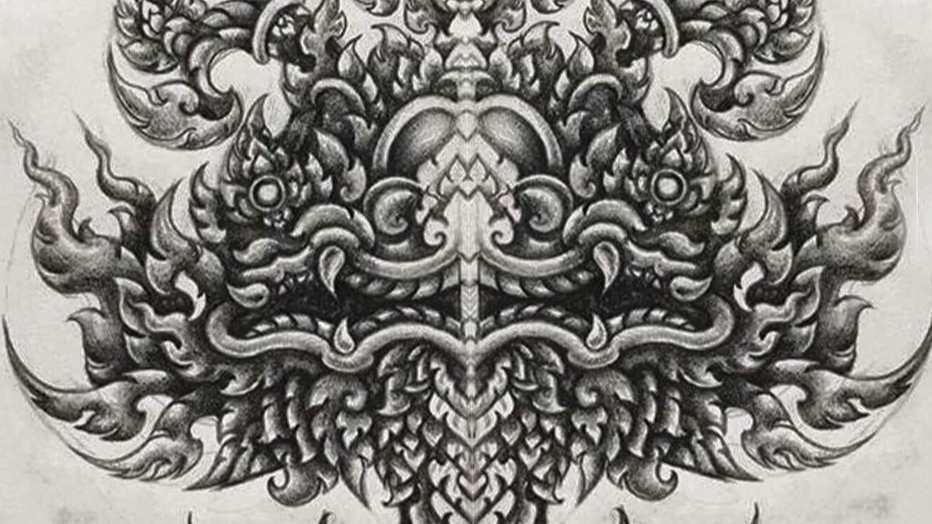 ออกแบบลายสัก มินิมอล รอยสักลายชนเผ่า ออกแบบลายสักสวยๆ  ออกแบบลายสักแขน