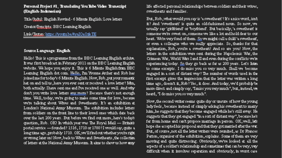 Penerjemahan - Penerjemahan Indonesian-English & English-Indonesian - 3