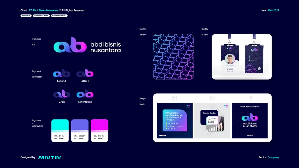 desain logoperusahaan dagang beserta kartu nama dan social media