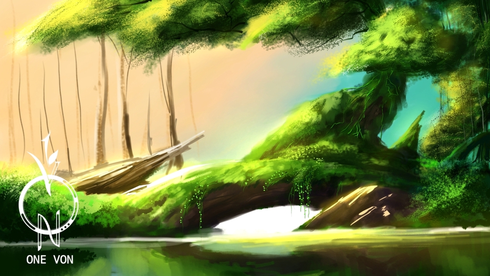 รับวาดภาพประกอบ งานวาดภาพดิจิตอล สไตล์แฟนตาซี