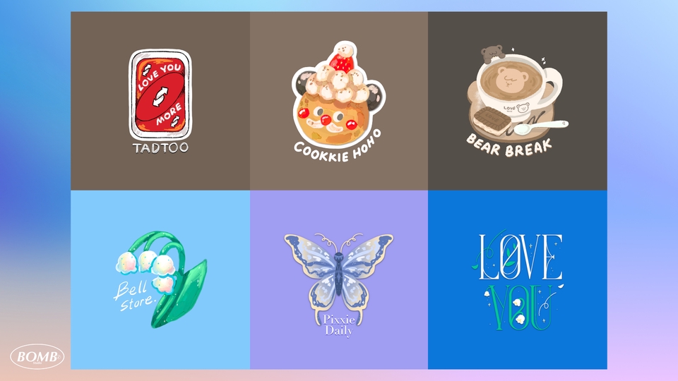 รับออกแบบโลโก้สวยๆ สไตล์มินิมอล การ์ตูน น่ารัก โลโก้ร้านค้า บริษัท เกม ราคาถูก ออกแบบโลโก้ตามหลักฮวงจุ้ย