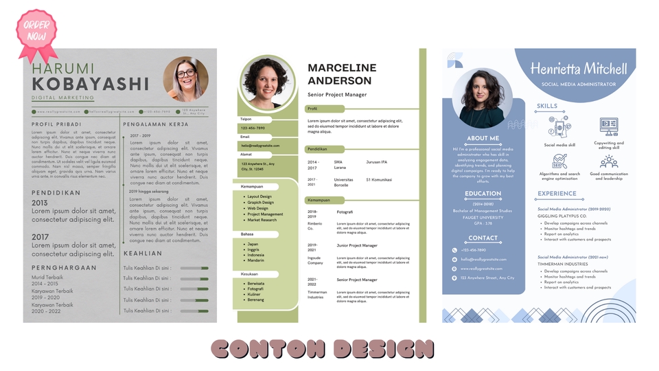 Portfolio & Resume - DESAIN CV ATS  FRIENDLY MURAH DAN CEPAT SELESAI !!! - 9