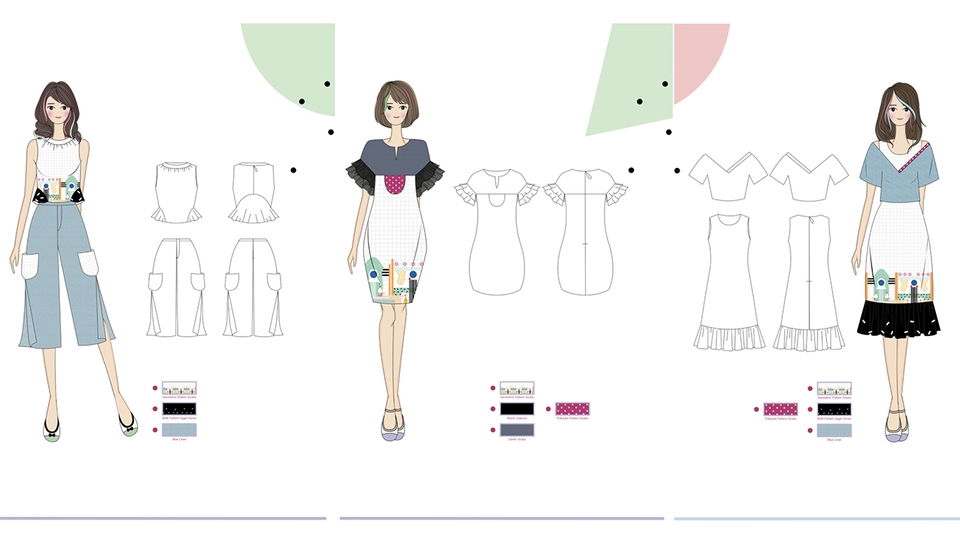 Gambar dan Ilustrasi - Fashion Illustration & Technical Drawing - 9