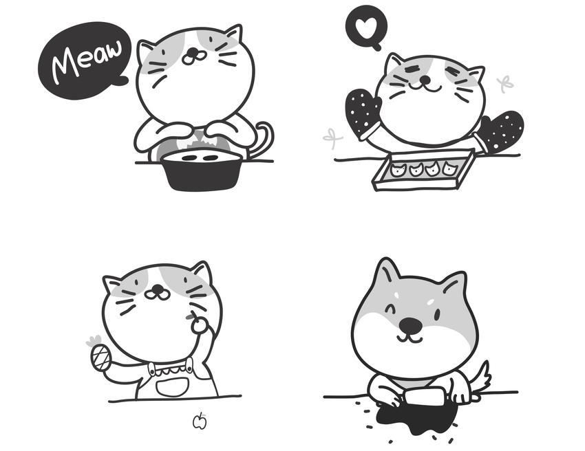 วาดภาพประกอบ - การ์ตูน ออกเเบบ - 2