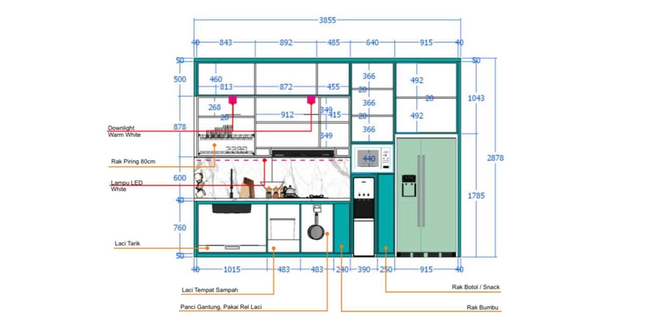 Desain Furniture - Desain Interior Cepat 2 Hari Jadi - 6
