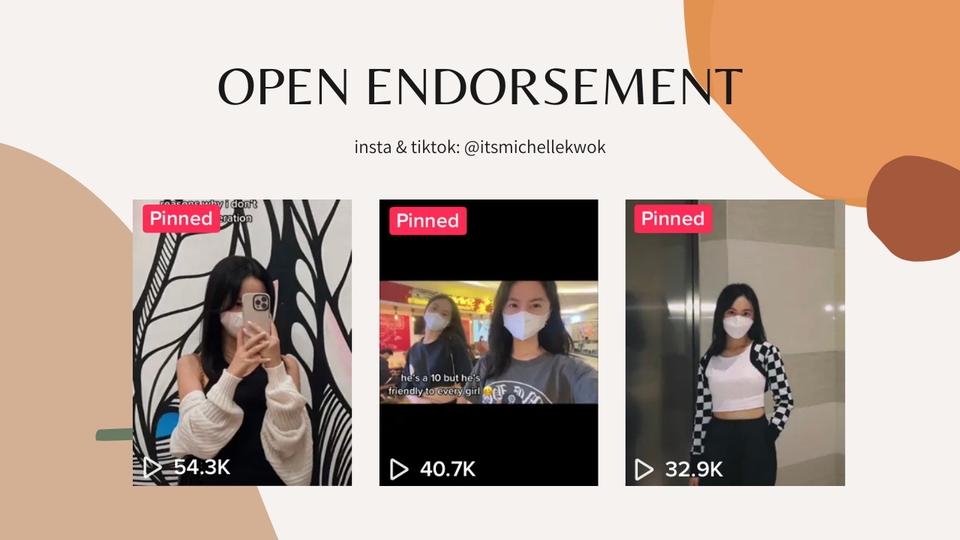 Selebgram/ Socmed - Open Jasa Endorsement Photos & Video (Reels/Tiktok) - 4