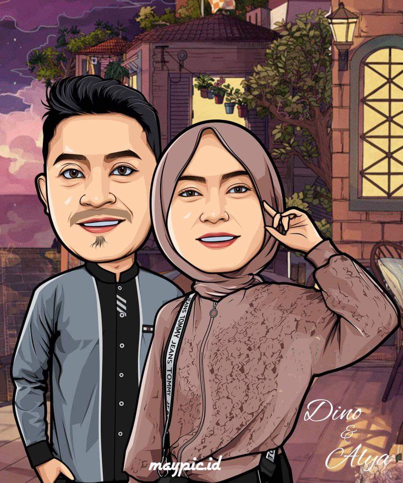 Gambar Potret - Jasa Desain Karikatur, Ilustrasi, Vector Art, 24 jam langsung selesai!!! - 4