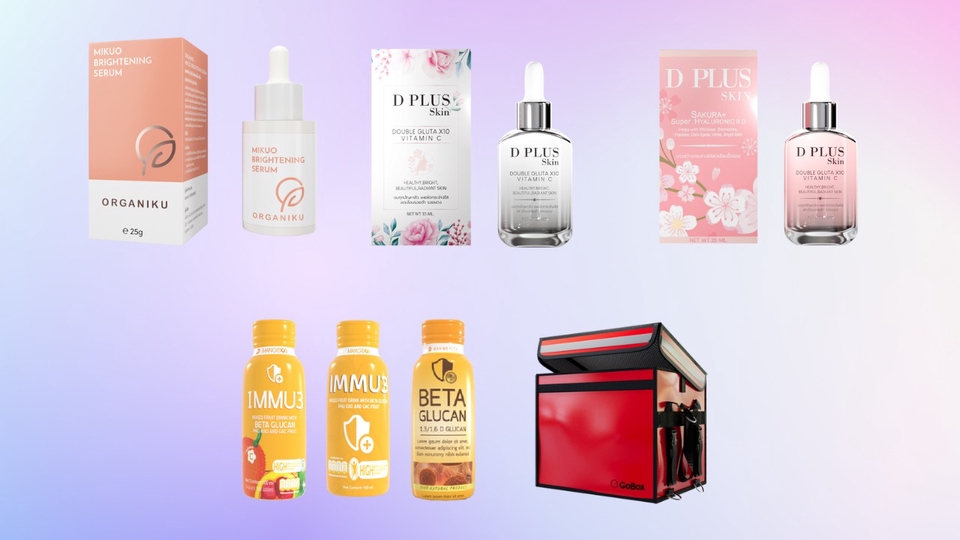 ทำโมเดล 3D - รับทำภาพ 3D Packaging สินค้าบรรจุภัณฑ์ - 1