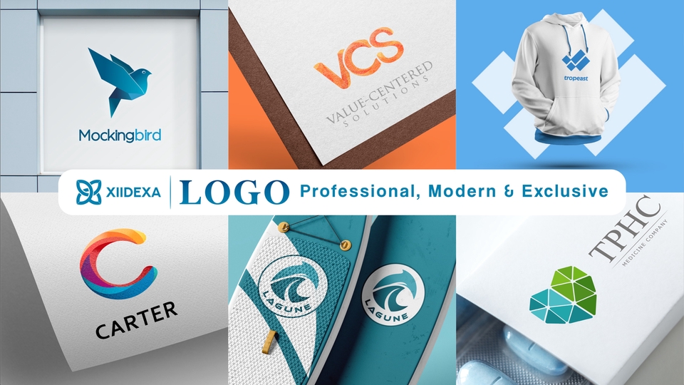 Logo - Desain Logo Professional, Modern & Exclusive dengan Unlimited Revisi - 1