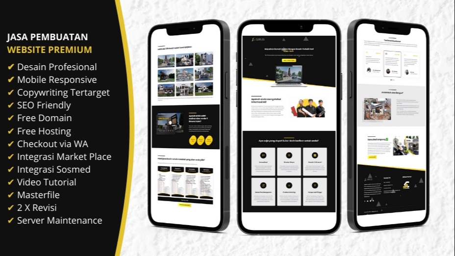 Web Development - Website Company Profile Premium - 3