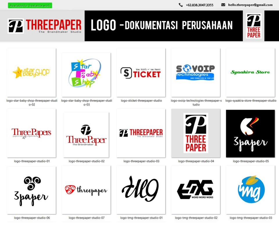Logo - Jasa Desain Branding Logo Profesional Untuk Perusahaan UKM, Start-up Sampai Ke perusahaan Besar - 2