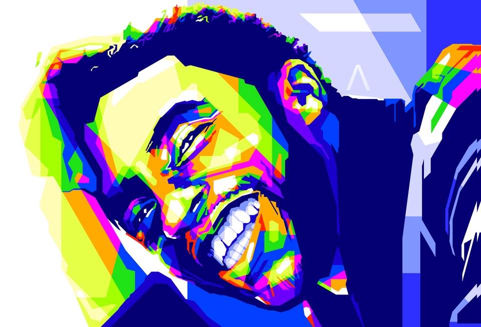 Gambar dan Ilustrasi - Desain WPAP Ilustrasi Portraits - 6