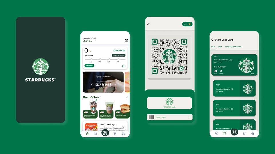 Contoh desain UI UX mobile aplikasi untuk desainer dan freelancer  dengan mockup tampilan aplikasi