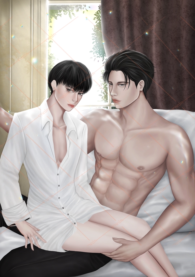 วาดภาพประกอบ - วาดปกนิยายออกแบบปกนิยาย - 6