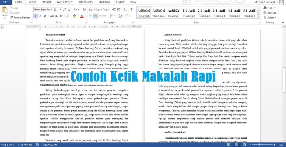 Pengetikan Umum - Jasa Pengetikan Express (Excel/Word/Powerpoint) Segala Dokumen - 5