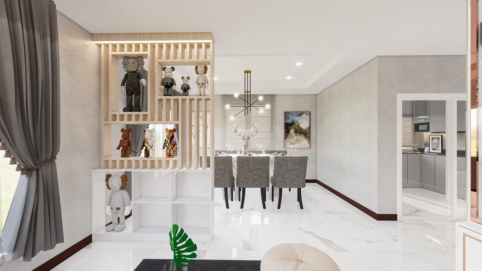 ทำโมเดล 3D - Furniture Built-in - 13