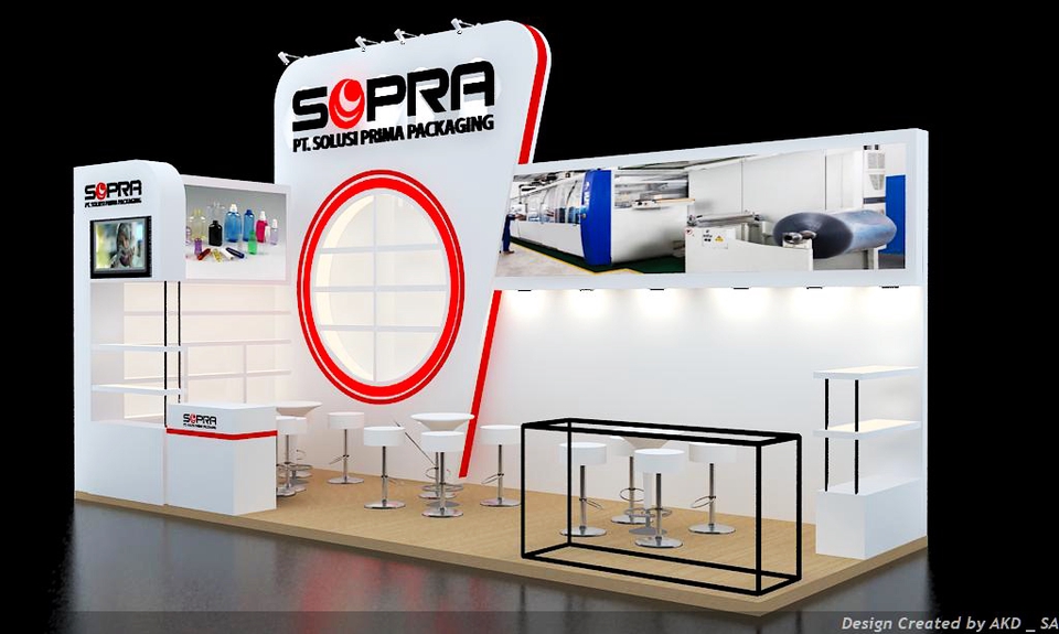 3D & Perspektif - Exhibition/stall Booth Design - 5