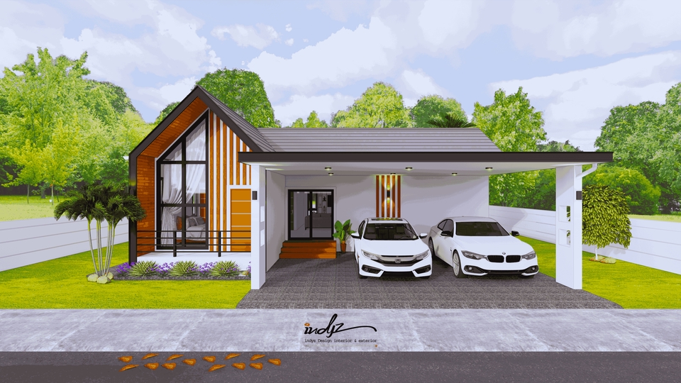 ออกแบบตกแต่งภายในและภายนอก - ออกแบบ-ทำภาพ 3D Perspective ตามต้องการ - 20