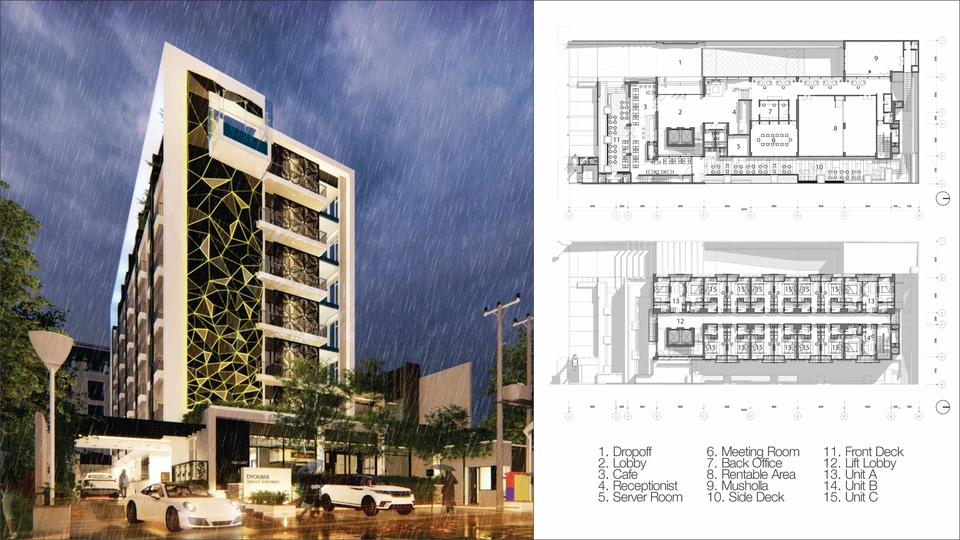 3D & Perspektif - Desain 3D Arsitektural  - 3