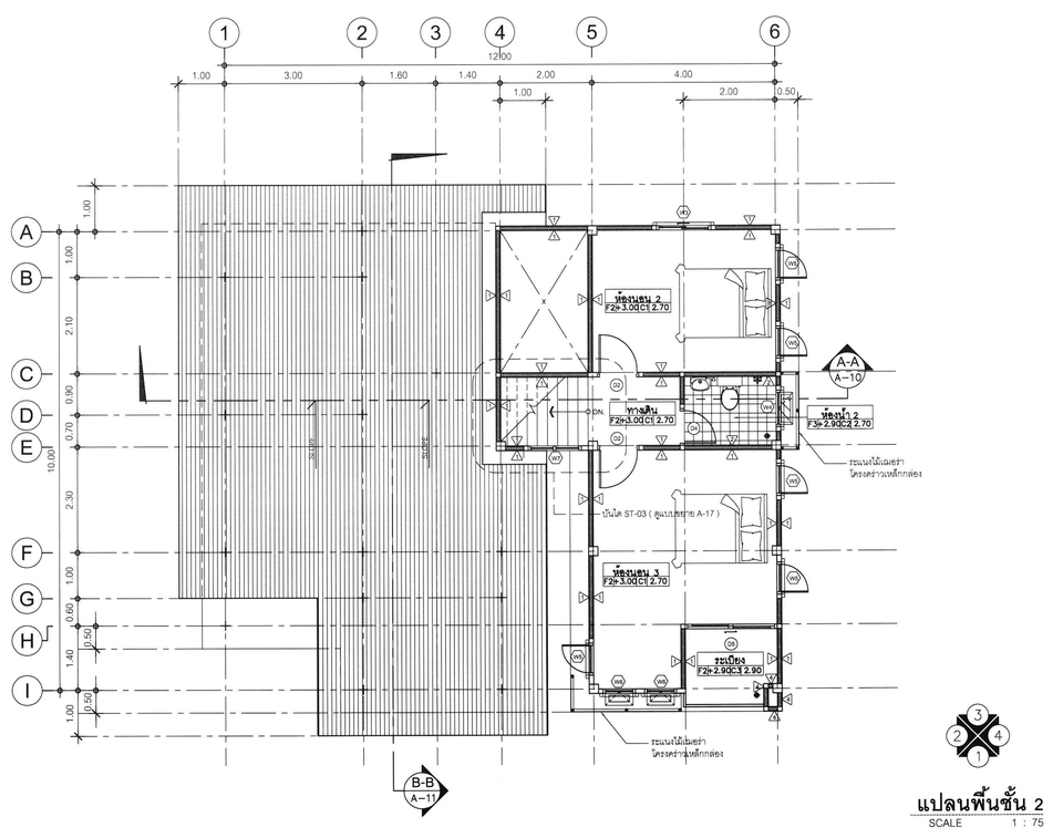 3D Perspective - รับขึ้นโมเดล 3D Perspective และออกแบบเขียนแบบขออนุญาติก่อสร้างอาคารพื้นที่ไม่เกิน 1,000 ตร.ม. - 18