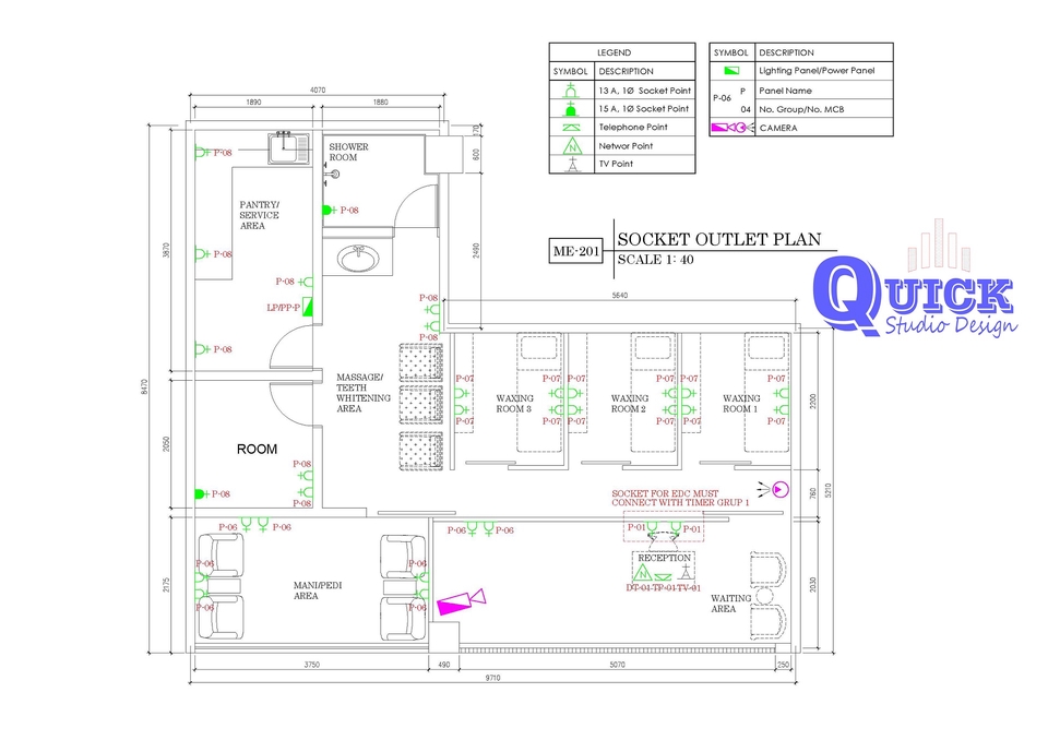 CAD Drawing - Desain Instalasi Elektrikal & Elektronik - 2