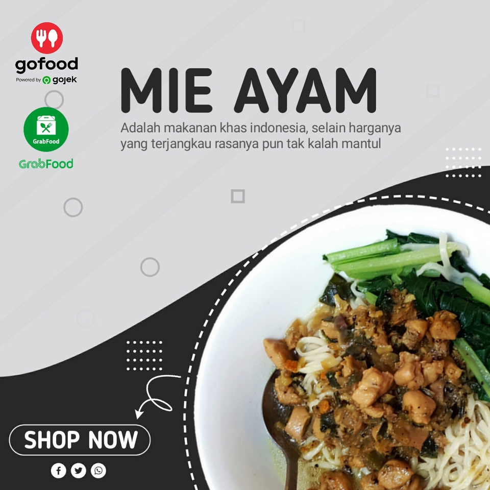 Digital Printing - Desain menu makanan, post sosmet, semua bisa. revisi suka suka - 5