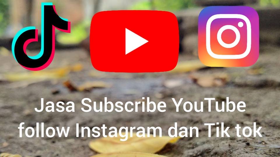 Jasa Tambah Followers dan Likes Sosial Media Permanen - Jasa Subscribe YouTube dan follow Tik tok, 20 followers akun 50k