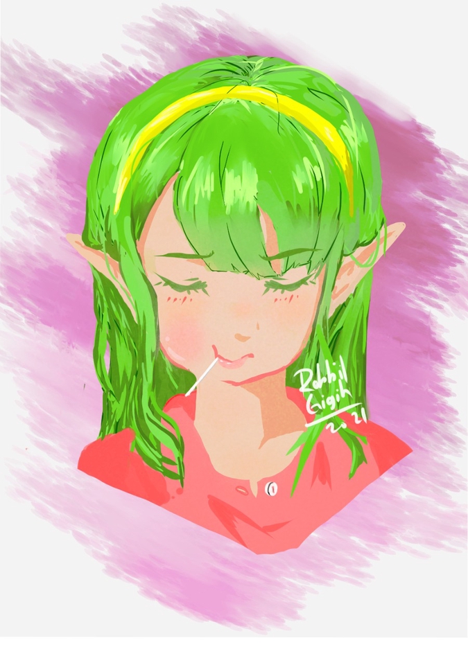 Gambar foto jadi anime style/request karakter/OC