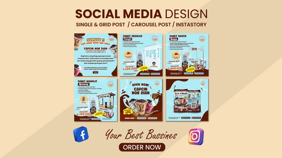 Banner Online - Desain Social Media Design | Banner Online | Carousel Post | E- Flyer Revisi Unlimited - 5