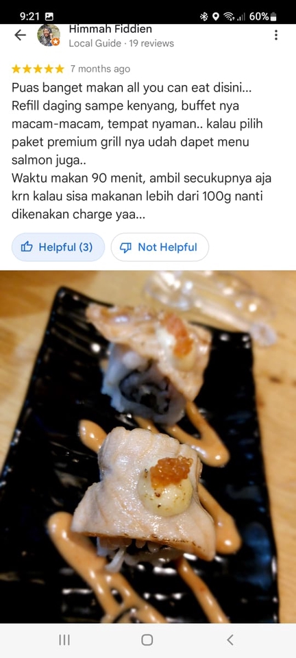 Memberi Review - Review Market Place (Tokopedia, Shopee, Google Maps) - 5
