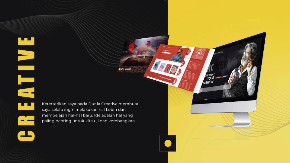 Portfolio & Resume - Desain CV, Portfolio, & Resume Exclusive - 2