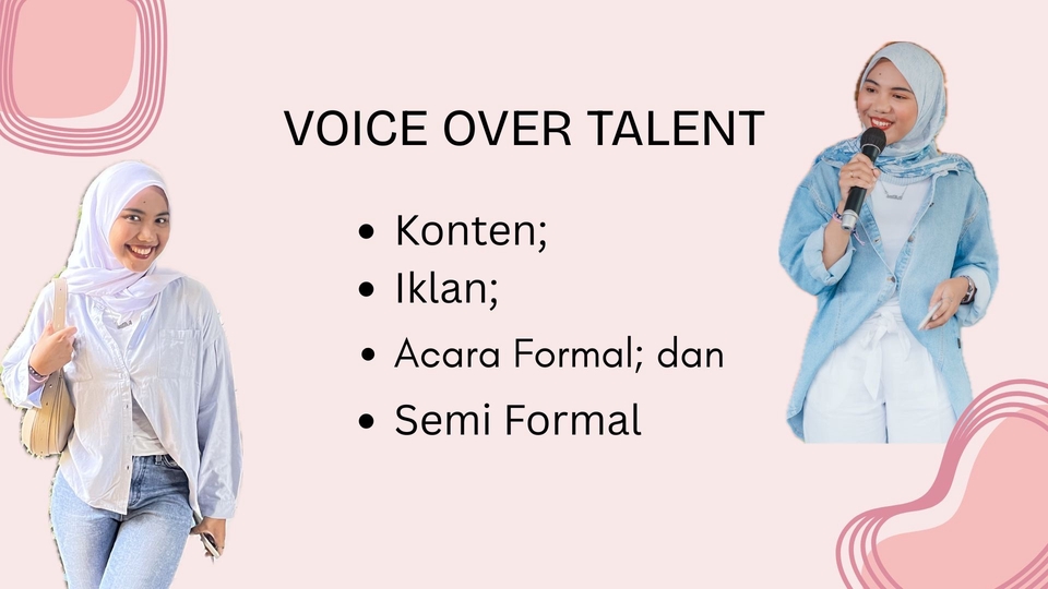 Sulih suara (dubbing, looping) - Voice Over Konten Anak, Sains, Acara Formal, Acara Semi Formal dan Iklan - 1