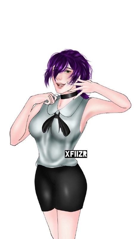 Desain Karakter - Ilustrasi anime, original character, fanart, potrait - 3