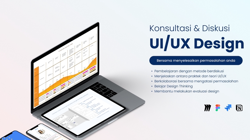 Konsultasi UI/UX Design [Belajar, Evaluasi, Diskusi, Berkolaborasi]