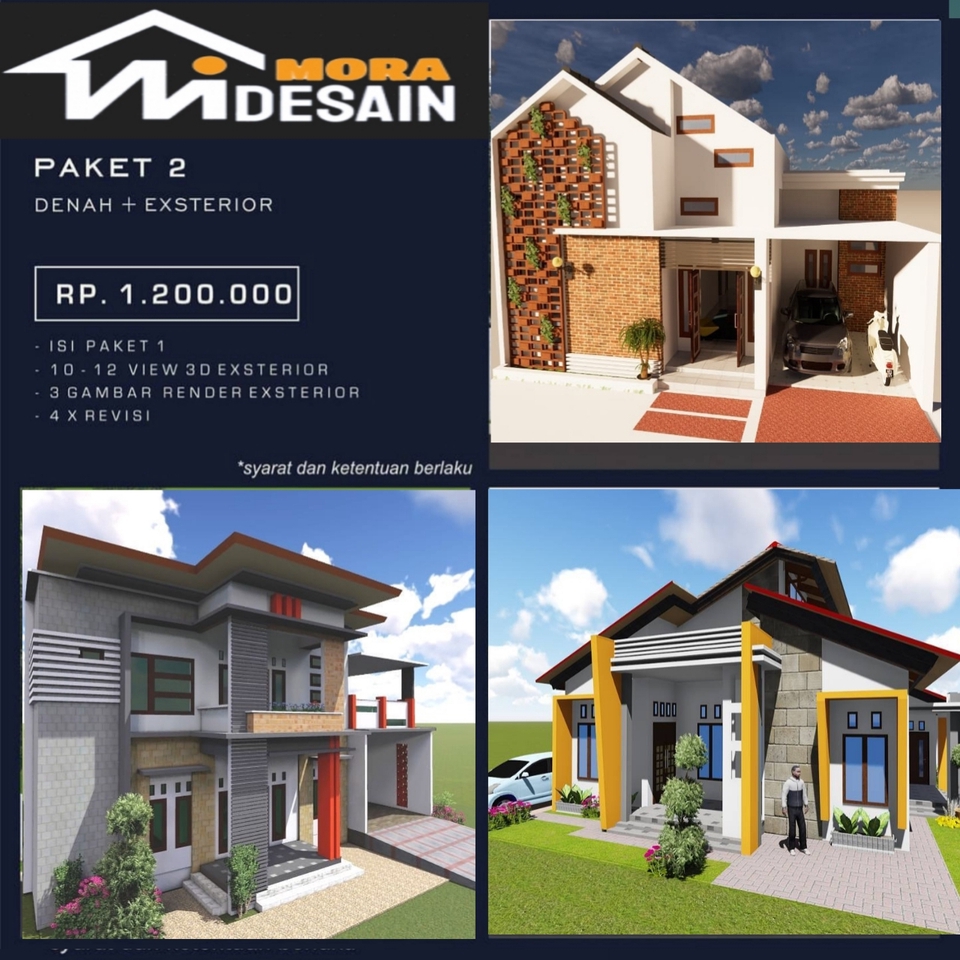 JASA DESAIN RUMAH 2d Dan 3D