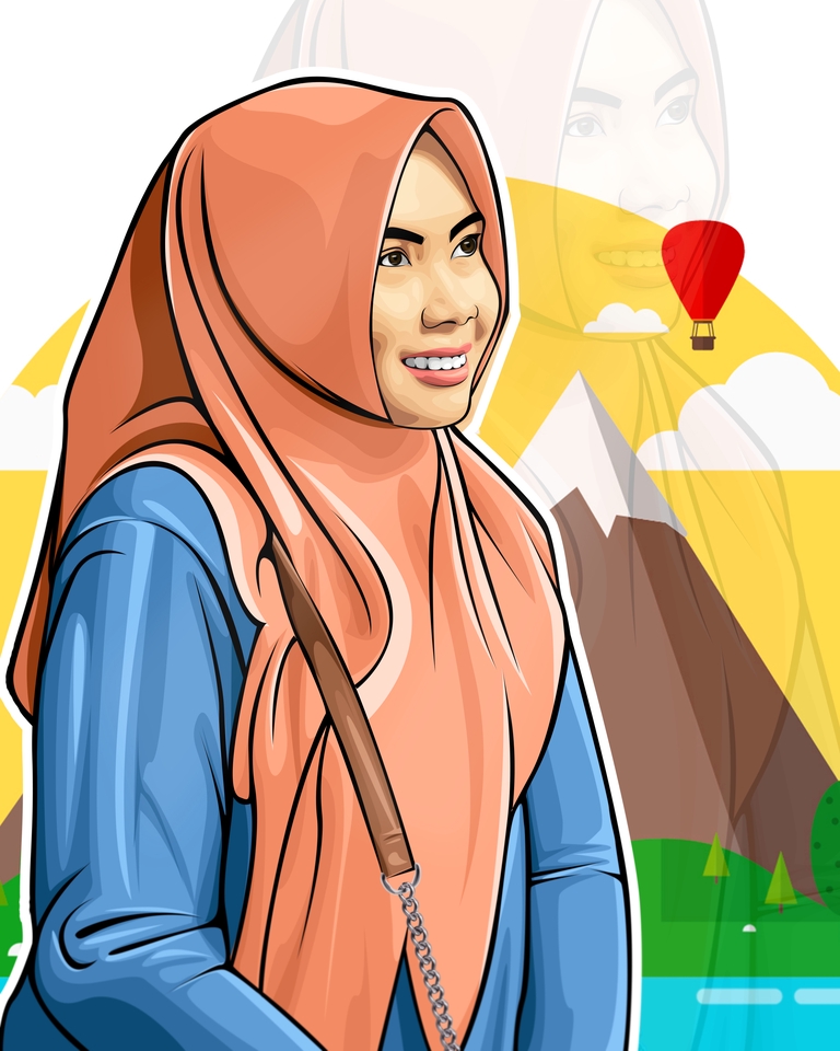 Gambar dan Ilustrasi - Jasa Editing Vector/ Kartun (Wedding/ Birthday/ Graduation/ farewell) - 6