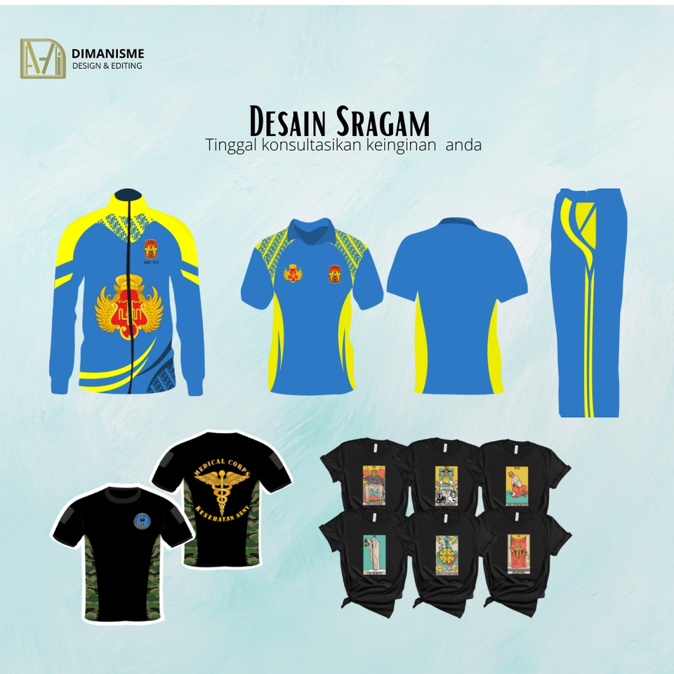 Desain Kaos & Motif - DESAIN KAOS UNIK GAYA APAPUN, MURAH CEPAT ( FREE KONSULTASI) - 14