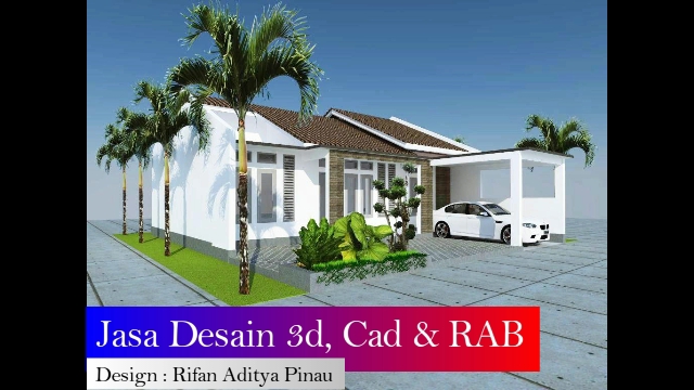 CAD Drawing - Desain arsitektur 3d, Cad drawing dan RAB - 5
