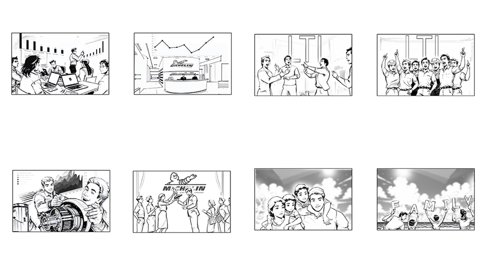 วาด/ออกแบบสตอรี่บอร์ด - Storyboard For Advertising. - 14