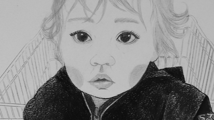 วาดภาพเหมือน Portrait - วาดภาพเหมือน ขาว ดำ/ลายเส้น/สีน้ำ mono tone สไตล์น่าสนใจ - 1