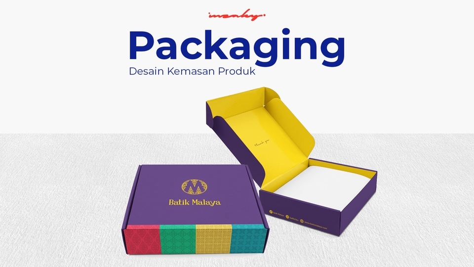 Label & Kemasan - PACKAGING DESIGN KEMASAN UNTUK BRANDING PRODUK - 1