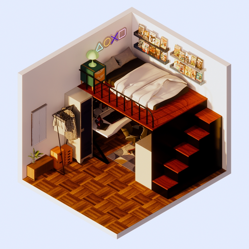 3D & Perspektif - PALING MURAH-DESAIN INTERIOR  - 17