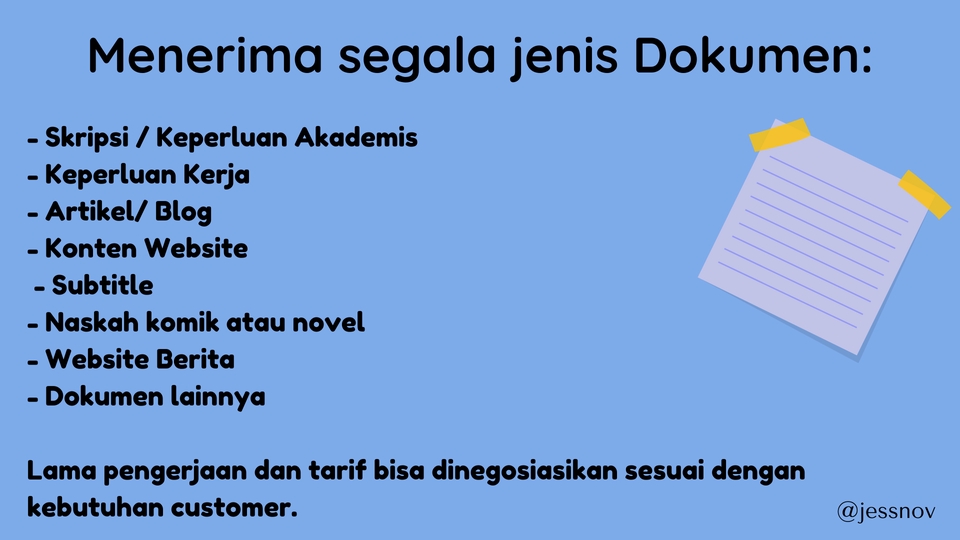 Penerjemahan - Translator - Penerjemah English - Indo & Indo - English - 5