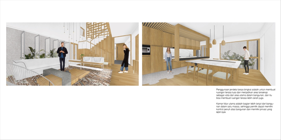 Jasa desain interior rumah minimalis modern dengan interior modern dan unik.