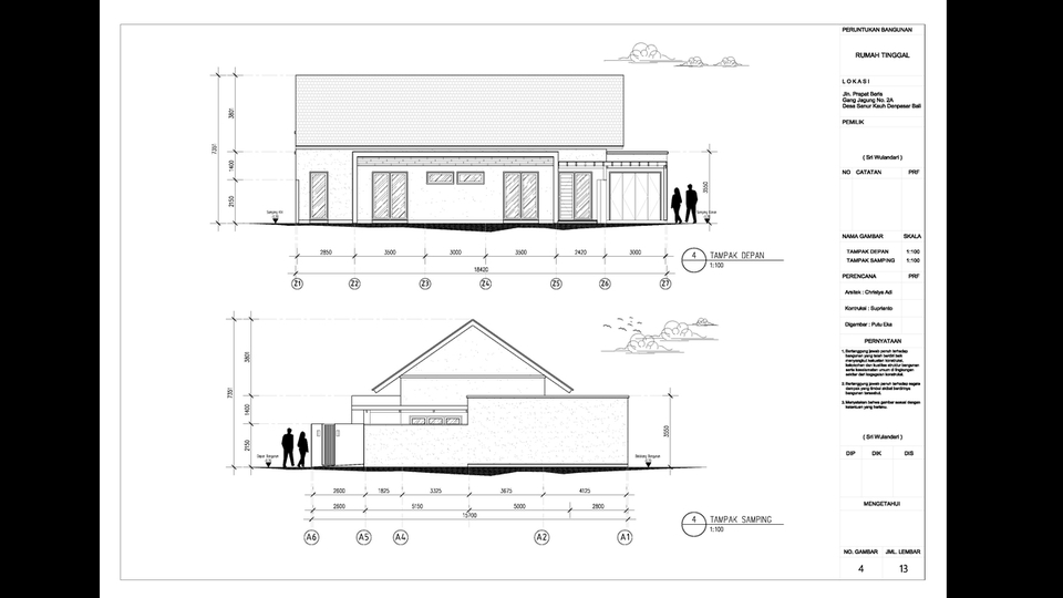 CAD Drawing - Jasa Arsitek Bali - 17