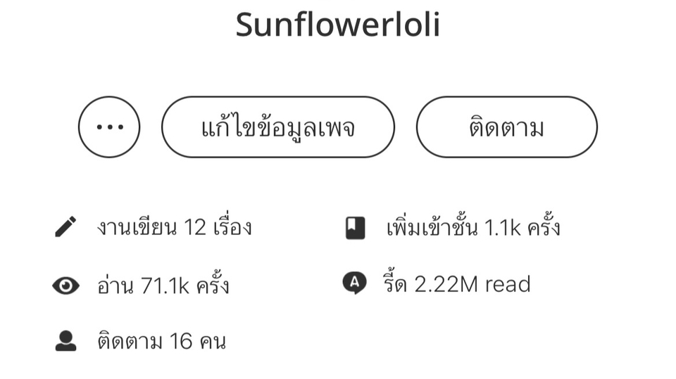 เขียนนิยาย / เรื่องสั้น - Sunflowerloli รับแต่งนิยาย/แต่งฟิค/พิสูจน์อักษร เชิญเลยค่ะ! - 1