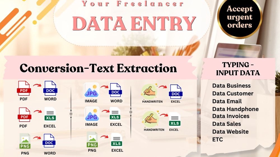 Pengetikan Umum - PDF Conversion - Text Extraction - Typing - Input Data - 1