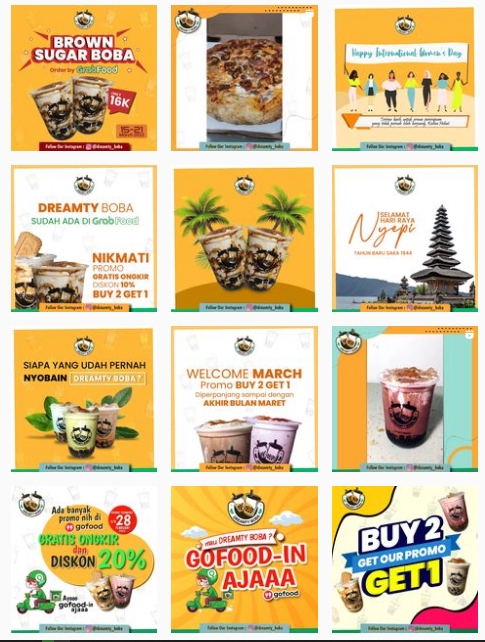 Digital Marketing - Desain & Kelola Instagram & Tiktok 1 bulan ( include pembuatan Ide Konten ) - 11